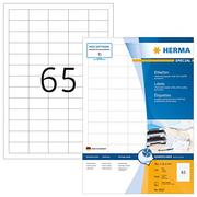 Etykiety do drukarek - Herma Inkjet-Etiketten A4 wei 38,1x21,2 mm Papier 6500 St. - 4810 - miniaturka - grafika 1