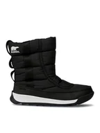 Buty dla dziewczynek - Sorel Śniegowce Youth Whitney II Puffy Mid NY3873 Czarny - miniaturka - grafika 1