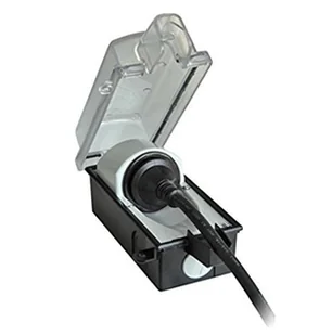 Bachmann 924.349 gniazdko elektryczne Czarny, Przezroczysty - Gniazdka elektryczne - miniaturka - grafika 1
