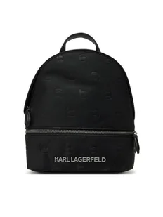 KARL LAGERFELD Plecak A3W30122 Czarny - Plecaki - miniaturka - grafika 1