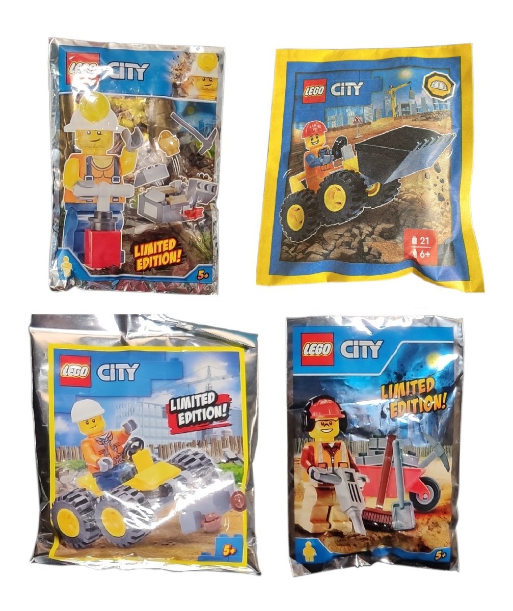 Klocki LEGO City - Zestaw 4 Polybag - CT50