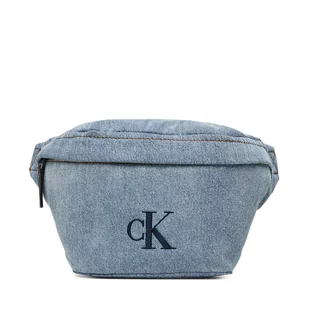 Saszetka nerka Calvin Klein Ckj Denim Waistbag LV04G3149G Błękitny - Nerki - miniaturka - grafika 1