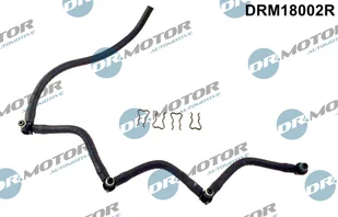 Wąż, paliwo na przelewie Dr.motor Automotive DRM18002R - Układ zasilania - akcesoria - miniaturka - grafika 1