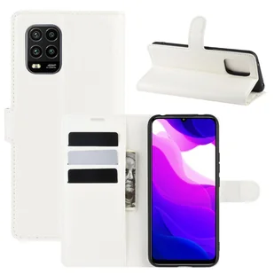 Pokrowiec König Design kompatybilny z etui na telefon Xiaomi Mi 10 Lite 5G ze skóry syntetycznej - Etui na telefon biały - Etui i futerały do telefonów - miniaturka - grafika 1