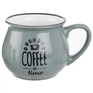 Kubek ceramiczny z uchem, do kawy, herbaty, 320 ml kod: O-128810-S - Kubki - miniaturka - grafika 1