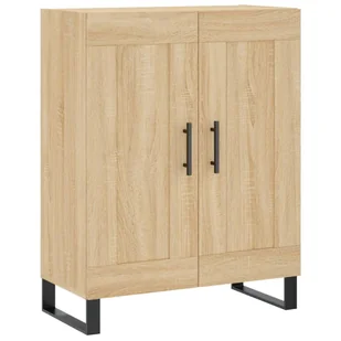 Witrynka, dąb sonoma, 69,5x34x180 cm, materiał drewnopochodny Lumarko! - Witryny Witrynka, dąb sonoma, 69,5x34x180 cm, materiał drewnopochodny Lumarko! - Witryny - miniaturka - grafika 8