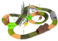 Zabawki interaktywne dla dzieci - Zabawka Tor Samochodowy Dinozaur + Samochód 228 El - miniaturka - grafika 1
