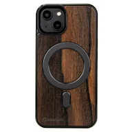 Etui i futerały do telefonów - Drewniane Etui Bewood iPhone 14 Ziricote MagSafe - miniaturka - grafika 1