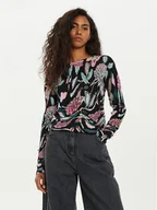 Swetry damskie - Desigual Sweter Manchester 24WWJF41 Czarny Regular Fit - miniaturka - grafika 1