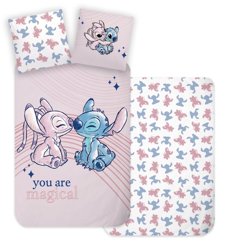 Pościel Dziecięca 160x200 Lilo I Stitch 01