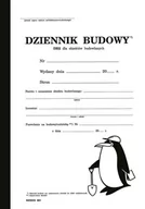 Druki akcydensowe - Papirus DZIENNIK BUDOWY A4 DB2 PIR 891 31483-uniw - miniaturka - grafika 1