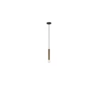 Lampy sufitowe - Leuchten Direkt 15617-60 - Żyrandol na lince BRUNA 1xE27/60W/230V mosiądz - miniaturka - grafika 1