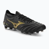 Piłka nożna - Buty piłkarskie męskie Mizuno Morelia Neo IV Beta Elite MD black/gold/black - miniaturka - grafika 1