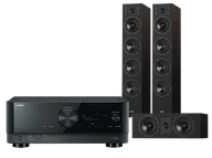 Kino domowe - Yamaha RX-V6A (czarny) + Diva 6 + 7 (czarny) - miniaturka - grafika 1