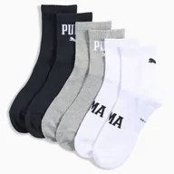 Skarpetki męskie - PUMA SKARPETY LOGO SHORT CREW 3-PACK 93863506 r 35-38 - miniaturka - grafika 1