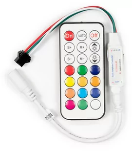 LED Line Pozosta$407e Kontroler RGB MAGIC IC SPI 12-24V + pilot RF 249372 - Akcesoria do oświetlenia - miniaturka - grafika 1