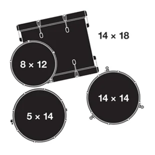 Gretsch Catalina Club CT1-J484-YSF perkusja - Perkusje - miniaturka - grafika 1
