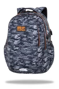 CoolPack Plecak młodzieżowy Factor Military Grey - Plecaki szkolne i tornistry - miniaturka - grafika 1