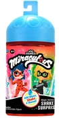 Figurki dla dzieci - MIRACULOUS Shake Heroez BIEDRONKA I CZARNY KOT FIGURKA Przemiana wodna - miniaturka - grafika 1