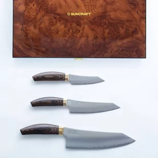 Suncraft Zestaw ELEGANCIA [KSK-SET3] - Noże kuchenne - miniaturka - grafika 1