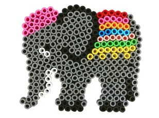 Prasowanka, Koraliki Do Prasowania, Wersja XXL, Zestaw 6000 El Świecące W Ciemności - Prace ręczne dla dzieci - miniaturka - grafika 8