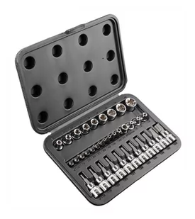 NEO-TOOLS zestaw bitów i nasadek torx 3/8&quot; 34 szt. 08-711 - Bity - miniaturka - grafika 3