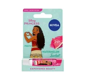 Szminki - NIVEA Disney Princess pielęgnująca pomadka do ust Watermelon Sorbet 4,8g - miniaturka - grafika 1