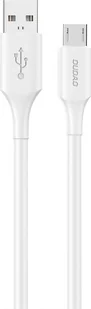 Kabel USB Dudao USB-A - microUSB 1.2 m Biały (6970379615690) - Kable USB - miniaturka - grafika 1
