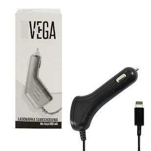 VEGA Ładowarka Prolink Samochodowa iPhone 5 Czarna - Ładowarki samochodowe - miniaturka - grafika 1