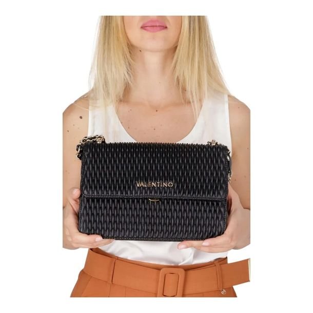 Valentino Torebka Damska Frequency Re Flap Bag Czarna