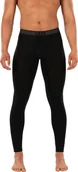 Bielizna sportowa męska - SAXX Męskie termoaktywne leginsy z długą nogawką SAXX ROAST MASTER Tight - czarne S - miniaturka - grafika 1