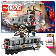 Klocki - LEGO PREZENT DLA DZIECKA 9+ LEGO Marvel Spider-Man kontra Doc Ock (76321) SCENA Z METRA z filmu Spider-Man 2 + EBOOK-3 - miniaturka - grafika 1