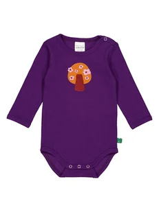 Fred´s World by GREEN COTTON Body "Vibes" w kolorze fioletowym - Body dla niemowląt - miniaturka - grafika 1