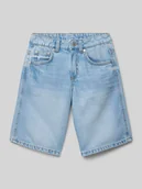 Spodnie i spodenki dla dziewczynek - Szorty jeansowe o kroju regular fit z czystej bawełny - miniaturka - grafika 1