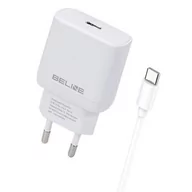 Ładowarki do telefonów - Ładowarka sieciowa BELINE BLNCW30C 30W GaN Biały - miniaturka - grafika 1