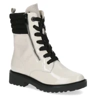 Botki damskie - Botki damskie zimowe ocieplane trapery skórzane Caprice 25212-40 - miniaturka - grafika 1