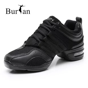 Buty Taneczne Treningowe Burtan New York Do Tańca Nowoczesnego Czarne 5 Cm - Pozostały sprzęt i akcesoria do ćwiczeń - miniaturka - grafika 1