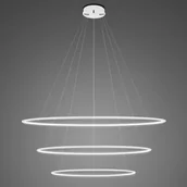 Lampy sufitowe - Altavola Design Lampa wisząca Lampa wisząca Ledowe Okręgi No.3 100 cm in 4k biała LA075/P_100_in_4k_white - miniaturka - grafika 1