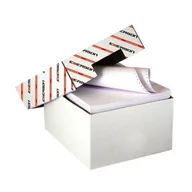 Papier do drukarek - Papier komputerowy Emerson 210x12x1 E podwyższona biel - miniaturka - grafika 1