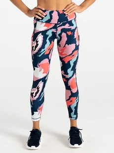 Dare 2b Legginsy sportowe "Influential II" ze wzorem - Spodnie sportowe damskie - miniaturka - grafika 1