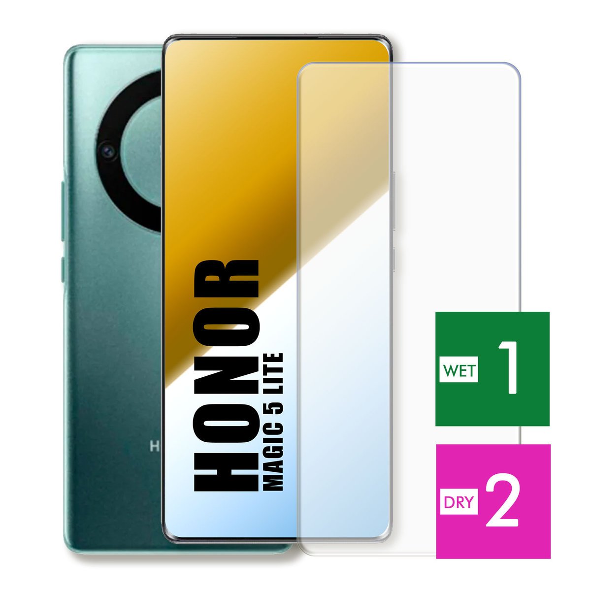 WZMOCNIONE SZKŁO DO HONOR MAGIC 5 LITE SZYBKA HARTOWANE 9H JAKOŚĆ