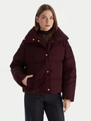 Kurtki damskie - Tommy Hilfiger Kurtka puchowa WW0WW47294 Bordowy Relaxed Fit - miniaturka - grafika 1