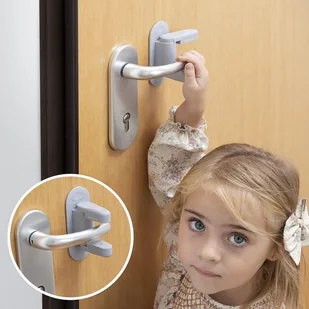 Zamek zabezpieczający do drzwi Dlooky InnovaGoods 2 sztuki - Zabezpieczenia dla dzieci - miniaturka - grafika 1