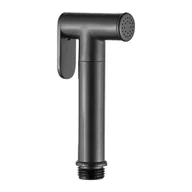 Zestawy prysznicowe - Słuchawka bidetowa czarna Bidetta Invena - miniaturka - grafika 1