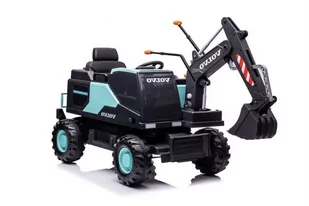 Koparka Na Akumulator Volvo DK-VE888  Niebieska - Pojazdy elektryczne dla dzieci - miniaturka - grafika 1
