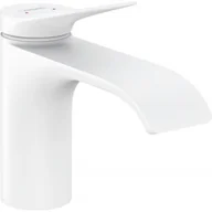Baterie umywalkowe - Hansgrohe 75012700 Vivenis Jednouchwytowa bateria umywalkowa 80 bez kompletu odp$390ywowego bia$391y matowy - miniaturka - grafika 1