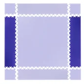 Maty do ćwiczeń - Insportline Krawędź maty pod sprzęt Simple 2 szt niebieska 23059-3 - miniaturka - grafika 1