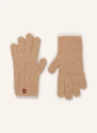 Rękawiczki - Sandro Rękawiczki beige - miniaturka - grafika 1