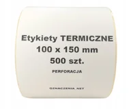 Etykiety do drukarek - 100x150 mm etykiety logistyczne 500s Godex Citizen - miniaturka - grafika 1