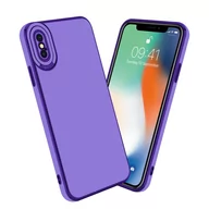 Etui i futerały do telefonów - Etui Do Apple iPhone XS MAX Porkowiec w Glossy Purpura - Różowe Złoto Ochrona kamery Obudowa Case Cover TPU Cadorabo - miniaturka - grafika 1
